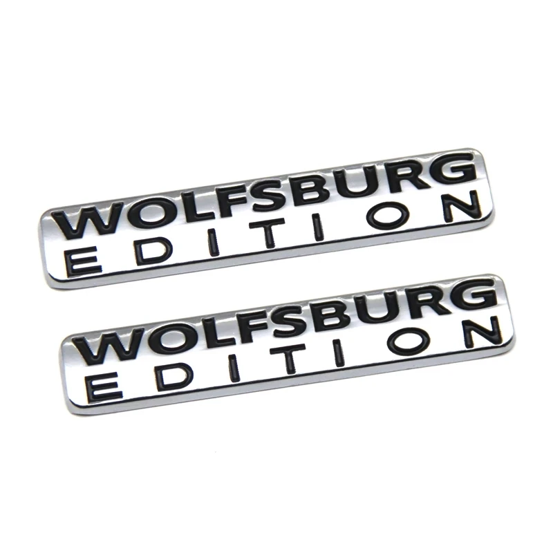 

Металлическая хромированная эмблема заднего крыла автомобиля WOLFSBURG