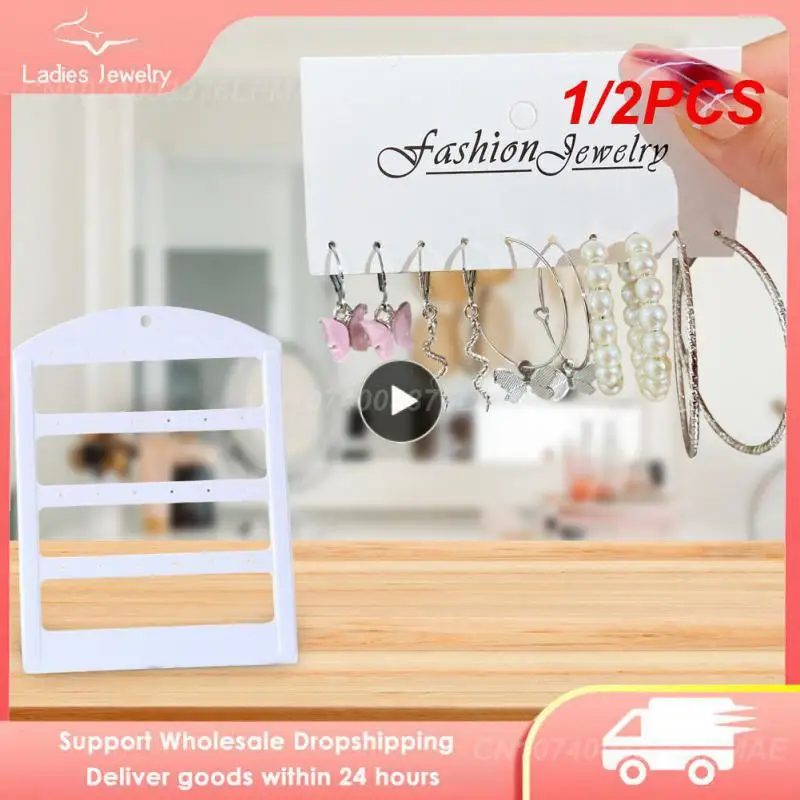 1/2 шт. акриловые серьги-подвески в виде бабочек