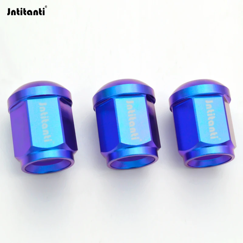 

Jntitanti Gr.5 titanium custom color ball seat wheel lug nut M10*1.25*25mm for motorcycle accessories