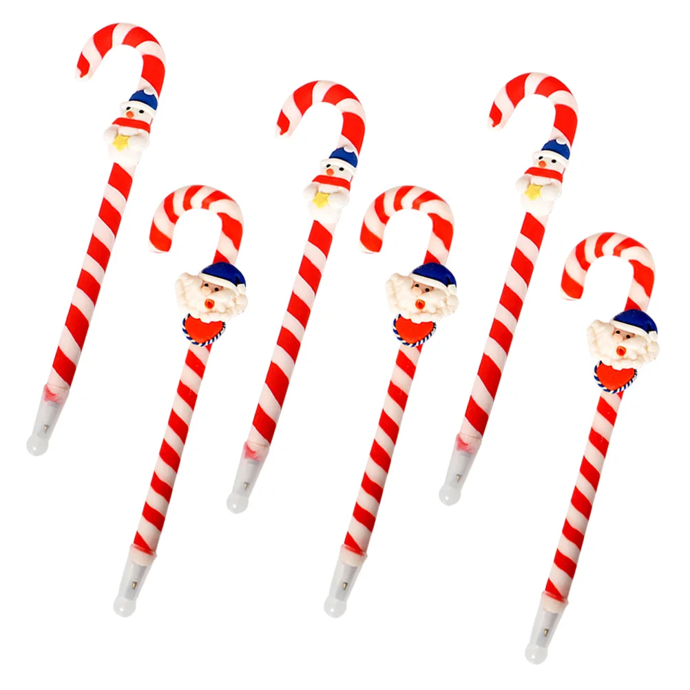 

Christmas Pens Cartoon Ballpoint Penbag Goodie Writingparty Ink Rollerball Stationery Novelty Toys Kids Santa Stuffer Stocking