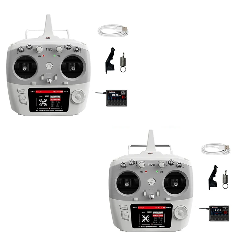 Для Radiolink T12D 12CH RC передатчик + приемник R12F 2 4 ГГц пульт дистанционного управления