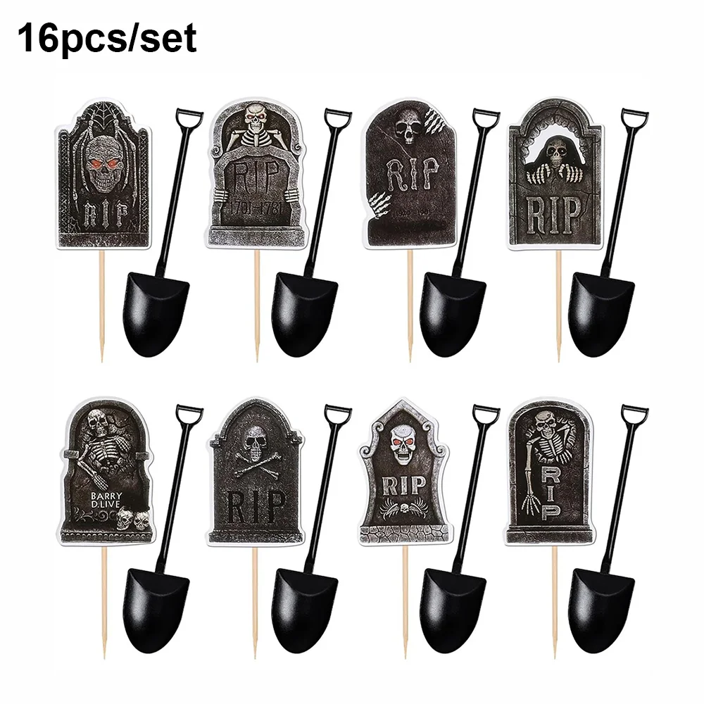 

Топперы для кексов Halloween AADECORZZ