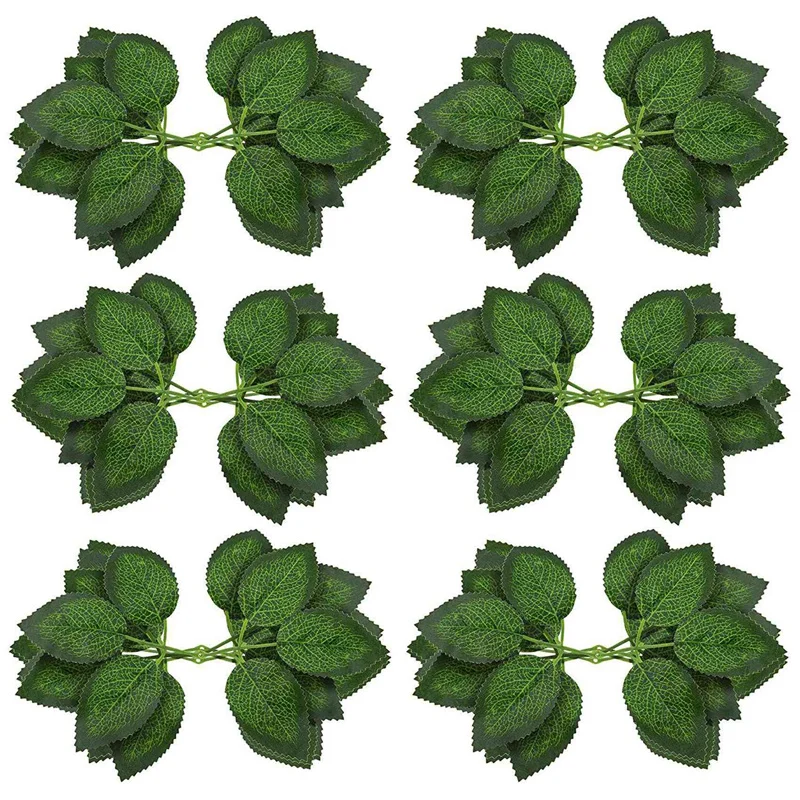 

Искусственные листья для украшения роз-72 шелковые зеленые розы, цветы, листья с реалистичной лозой, гибкие стебли