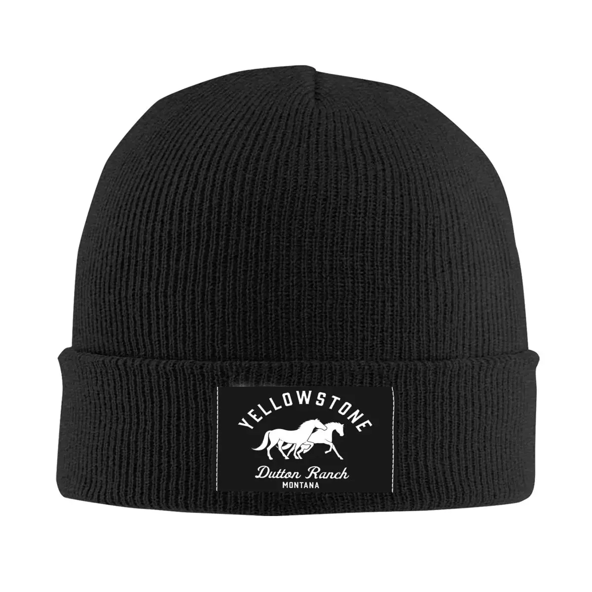 Dutton Ranch Yellowstone Skullies Beanies Caps Unisex Winter Warm Knitted Hat Women Men Cool Adult Bonnet Hats Outdoor Ski Cap 1
