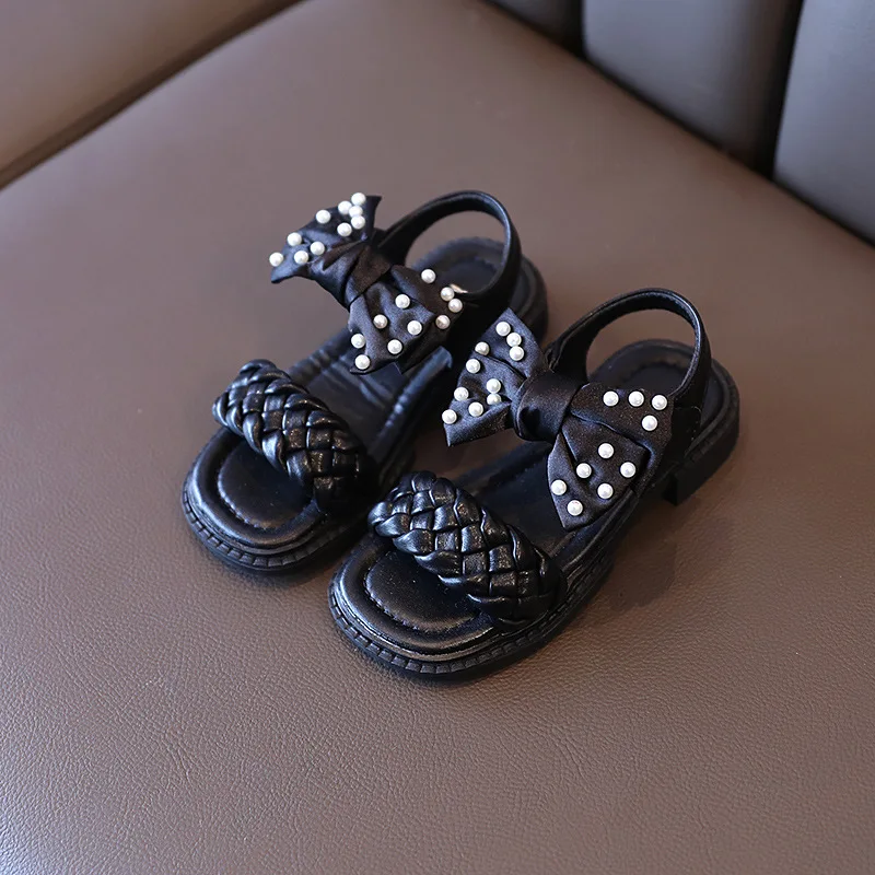 

Girls' Sandals 2022 Summer New Children's Soft Bottom Princess Shoes Baby Beach Shoes