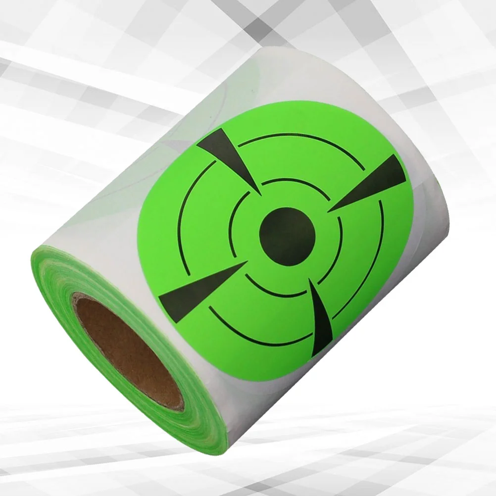 Целевые наклейки с прицелом круглые брызгами для ударов флуоресцентные