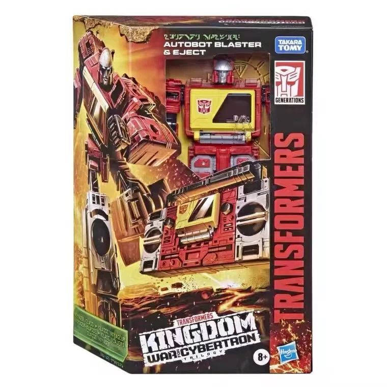 Transformers Cybertron Kingdom Series Voyager Class V Egect Blaster Action Figures Wfc-k44 Toy Gift Collection Hobby F5680 | Игрушки и