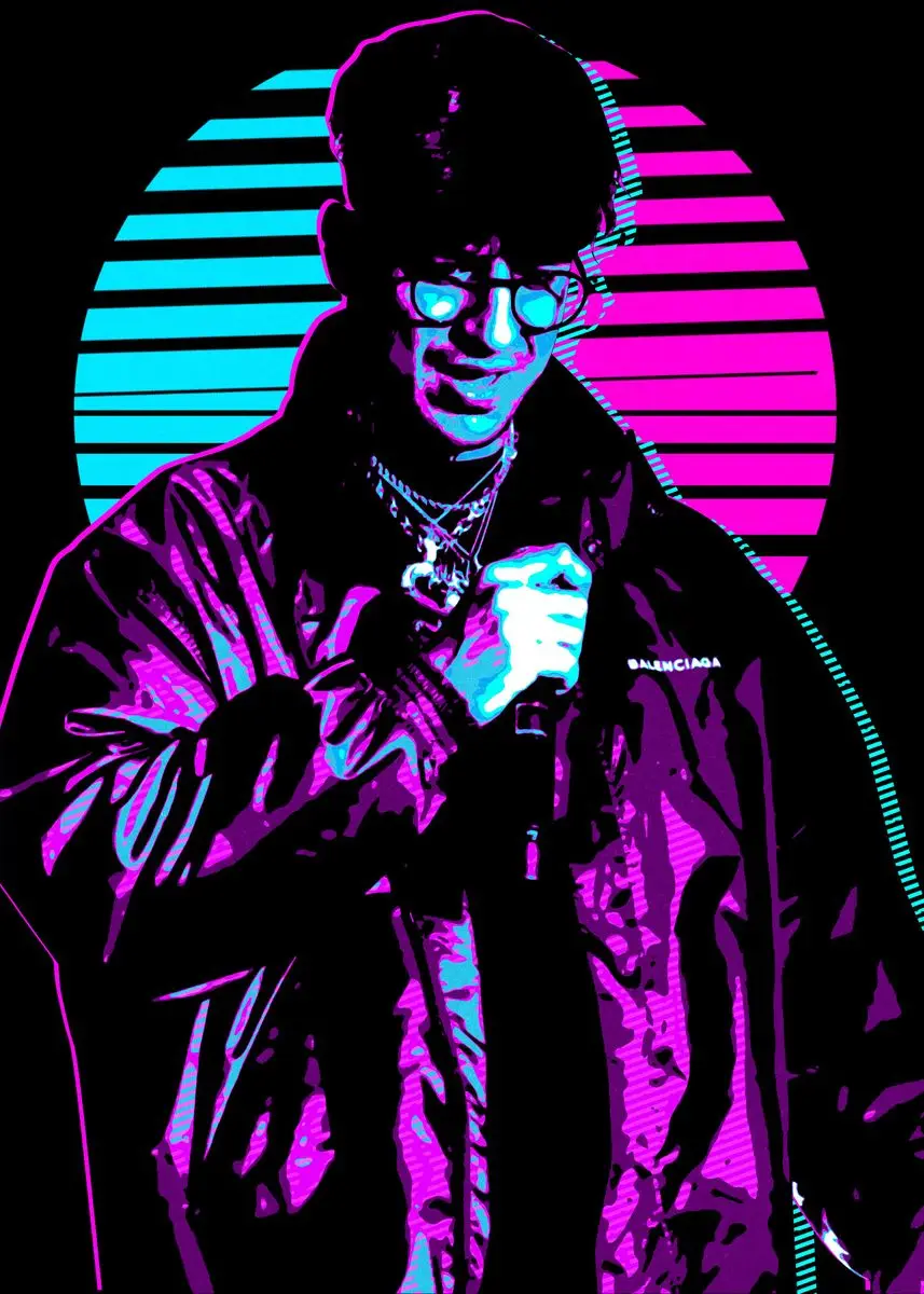 Немецкая звезда рэпера Ufo361 модные ретро плакаты Картина на холсте и принты