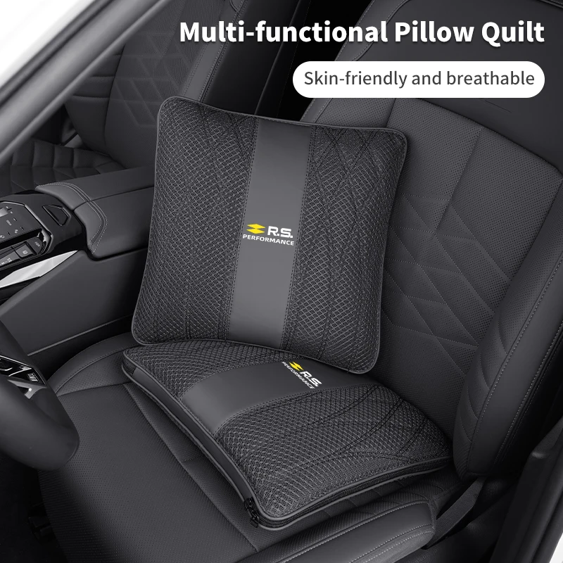 Подушка для подголовника автомобиля поясничная подушка Lce шелковая ткань