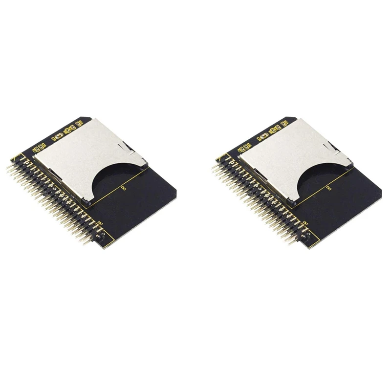 

2Pcs IDE SD Adapter SD to 2.5 IDE 44 Pin Adapter Card 44Pin Male Converter SDHC/SDXC/MMC Memory Card Adapter for Laptop