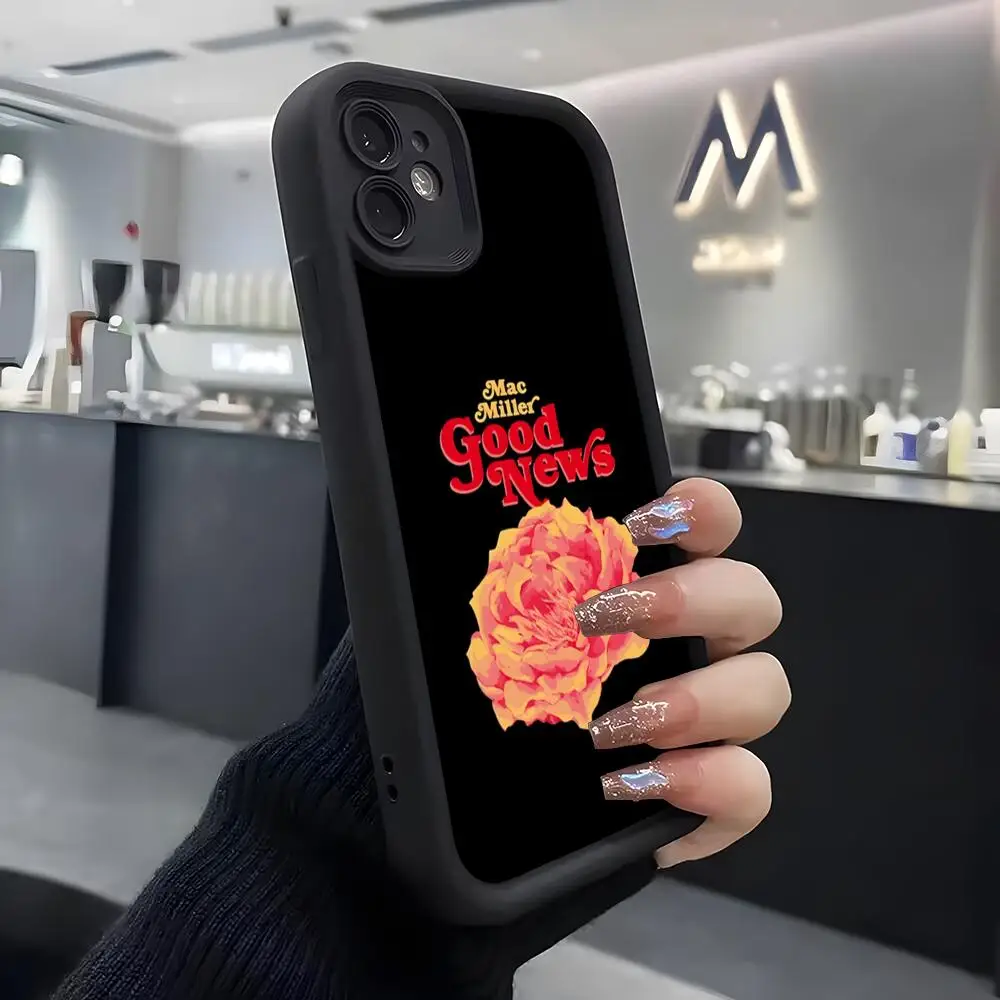 Чехол для телефона Singer M-Mac Circles Miller для iPhone Air 17 Pro Max 16 E 15 14 Pro Max 13 12 11 Mini Plus, мягкий силиконовый черный чехол (art.: 3920dbbc52070) - 3920dbbc52070