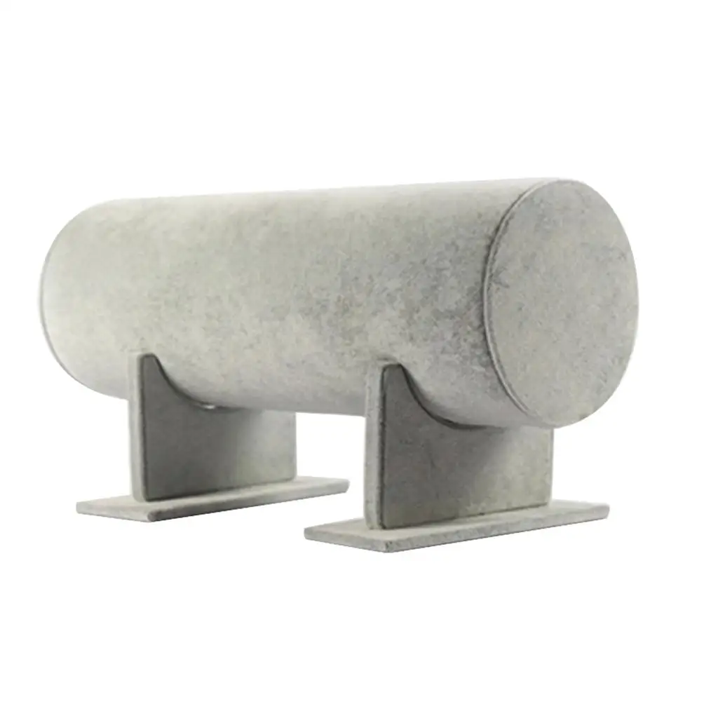 Т-образное украшение повязка на голову серый бархатный браслет-подставка для