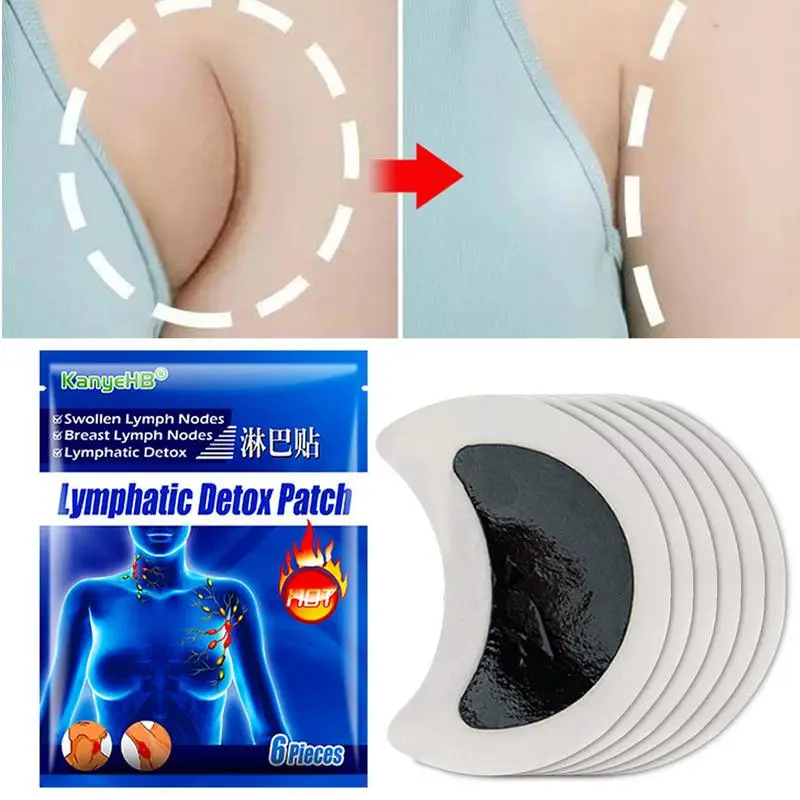

Lymphatic Underarm Patch Remove Underarm Fat Neck Lymph Patch Anti-Swelling Herbs Sticker Armpit Lymph Node Paste Body Care