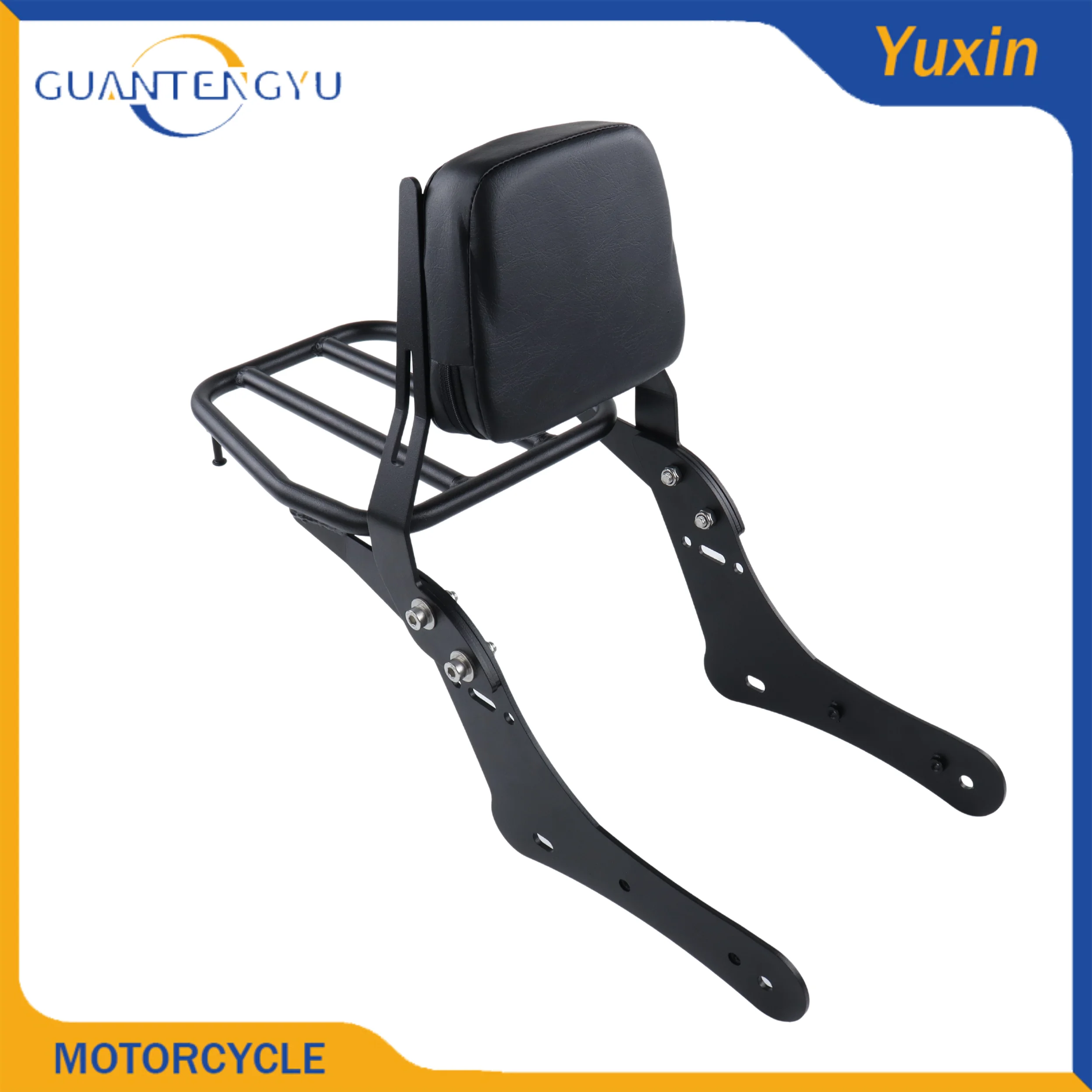 

Motorcycle Passenger Backrest Sissy Bar Rear Luggage Rack For Honda Rebel CMX1100 CM1100 CM CMX 1100 2021-2022