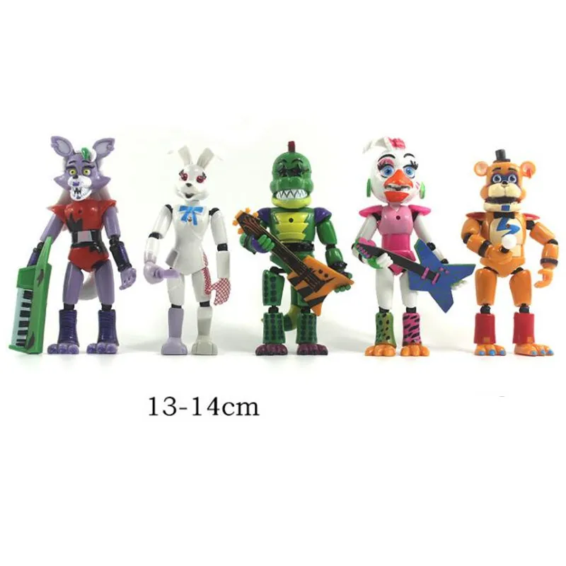 Новинка аниме-Фигурка пять ночей у Фредди съемный шарнир Fnaf милая Бонни медведь