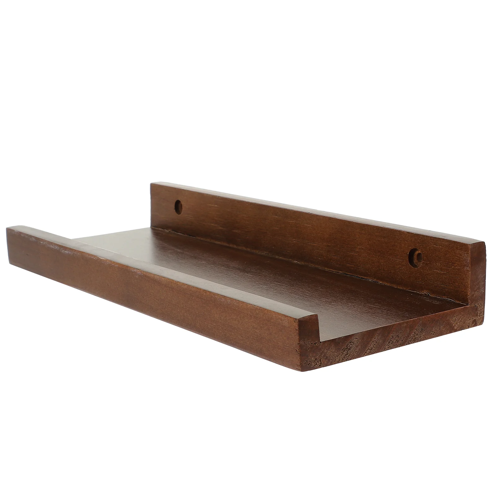 

Wall Mounted Shelf Floating with Lip Wood Durable Ledge Storage Bracket Wall-mounted Stand
