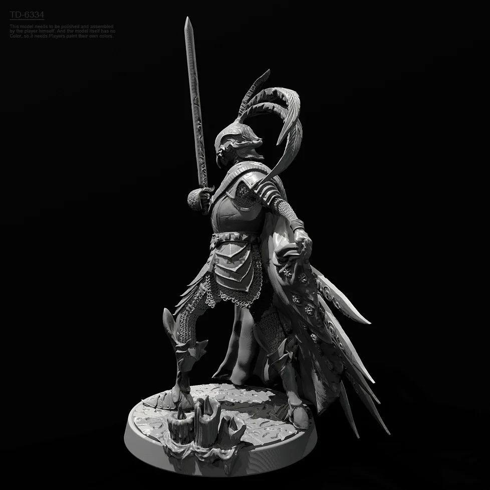 50 мм 75 наборы моделей из смолы бесцветные и самособранные фигурки (3D-печать)