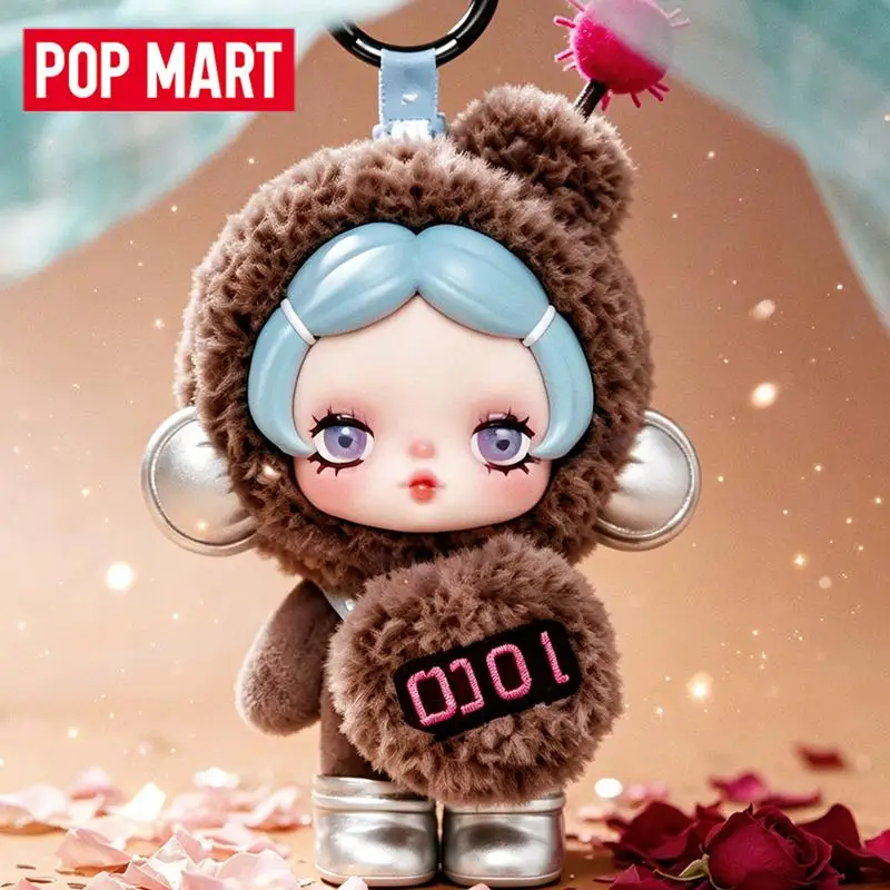Фото POP MART SKULLPANDA Серия Off Mode: Плюшевая кукла-подвеска, модные игрушки-сюрпризы в закрытой упаковке, коллекционная фигурка, подарок-сюрприз №1