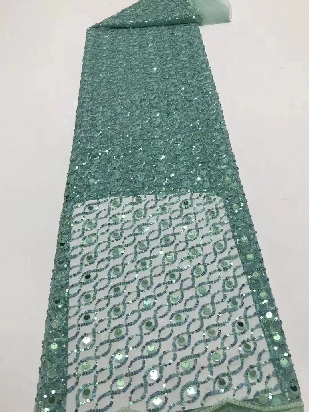 

Новый дизайн, африканская кружевная ткань, французское Сетчатое кружево, 2022 вышивка блестками, тюль, кружевная ткань для Нигерии, свадебное ...