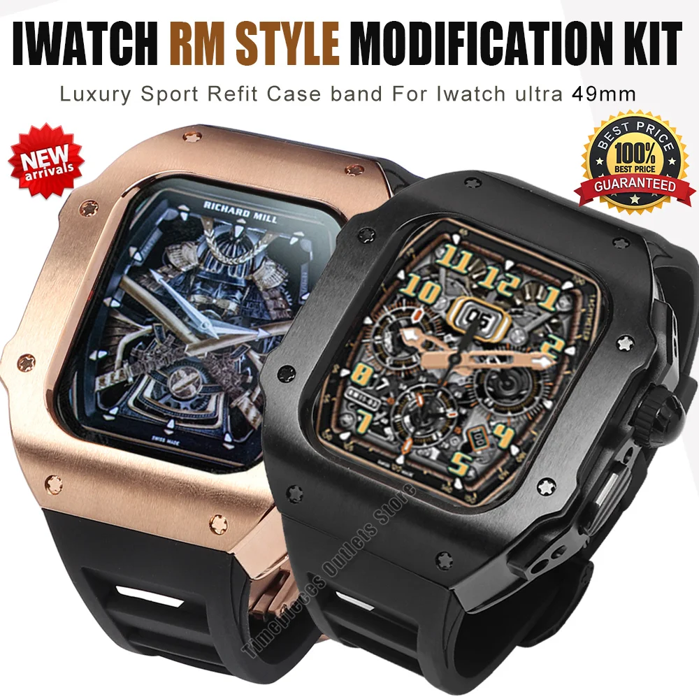 

Комплект для часов Apple Watch 8 Ultra 49 мм 7 6 5 4 SE 44 мм 45 мм