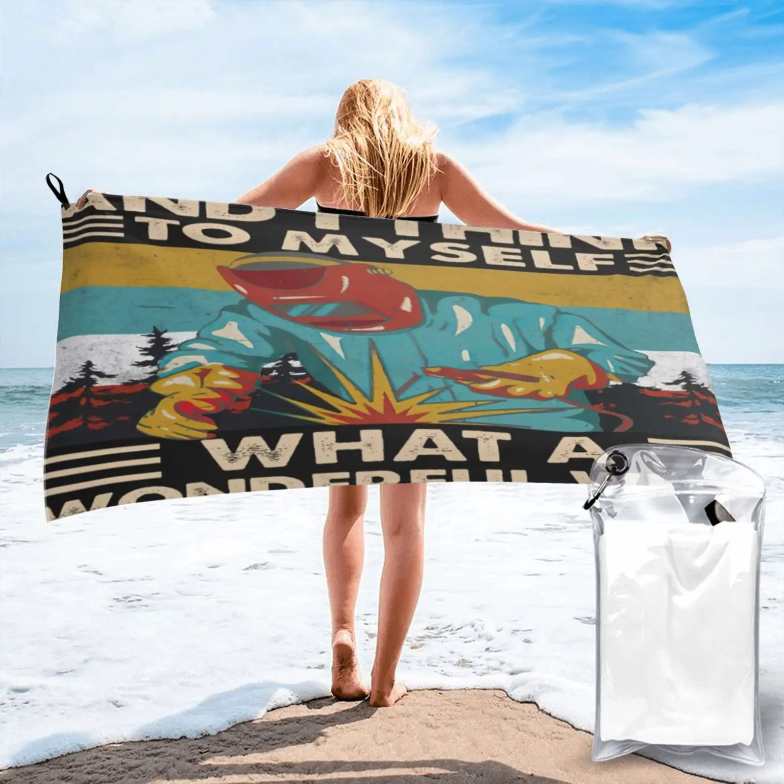 

И я думаю себе, какое пляжное полотенце, кухонное полотенце, халат, женский халат, женское махровое полотенце, пляжное полотенце, полотенце, ...