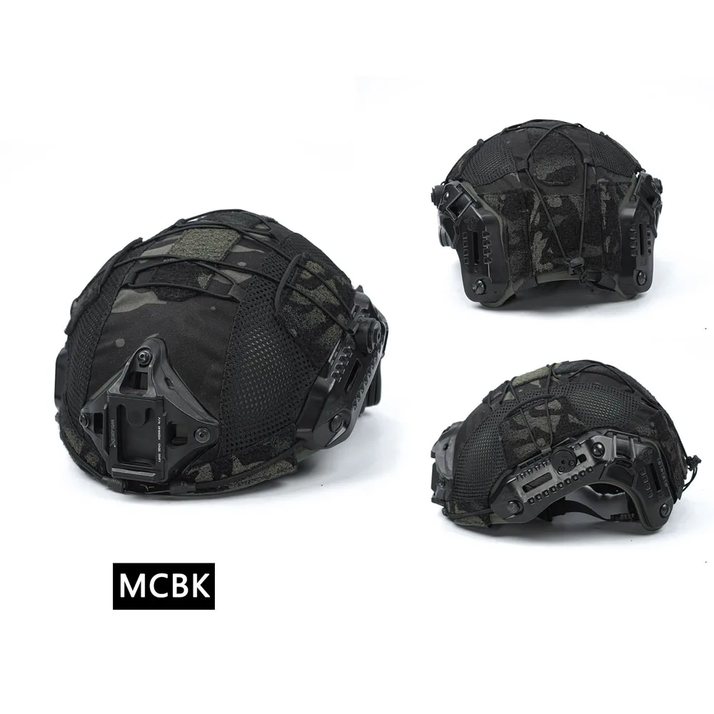 Tactical Original MTEK Elastic Material Skin Protective Helmet Cover Camouflage Cloth for FMA TMC MTEK Tactical Helmet images - 6
