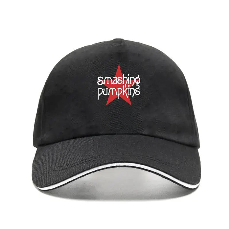 

THE SMASHING PUMPKINS STAR LOGO BLACK Bill Hat ALTERNATIVE SILVERCHAIR BUSH ZWAN 100% cotton Baseball Caps Baseball Cap wholesal