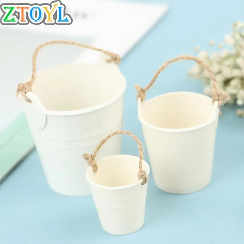

Simulation Water Bucket 1/12 1/6 Home Kitchen Pretnd Play Game Doll house
