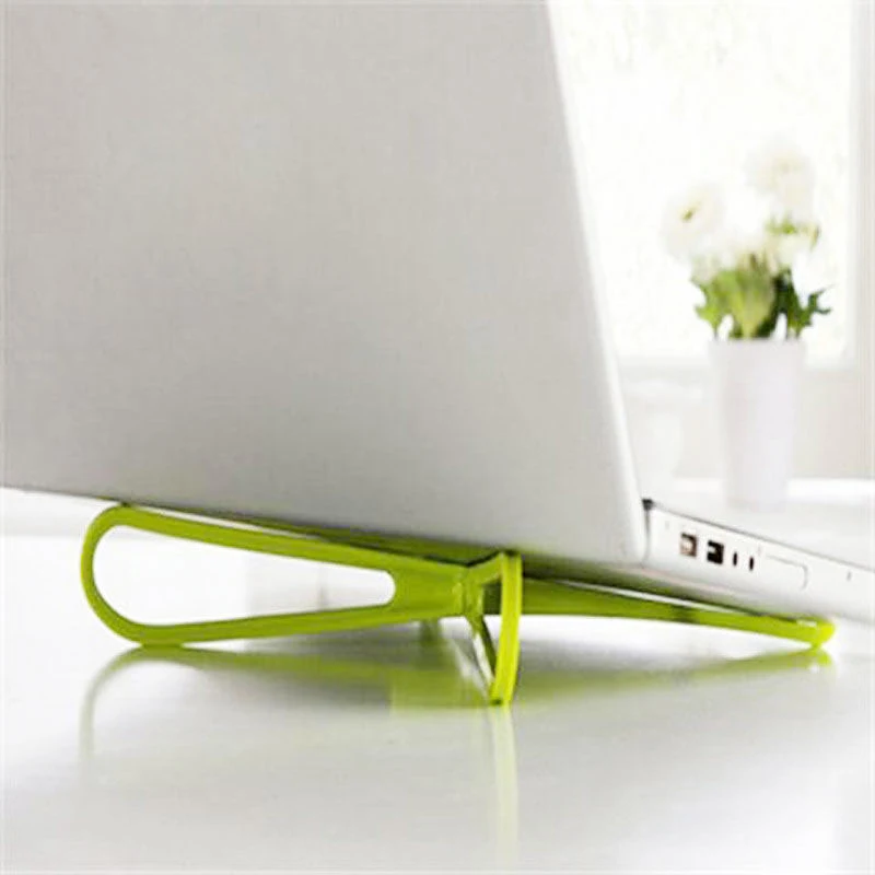 

Universal Laptop Stand 4 Colors Portable Monitor Stand Lightweight Tablet Holder Heat Sink Cooling IPad Laptops Bracket For Desk