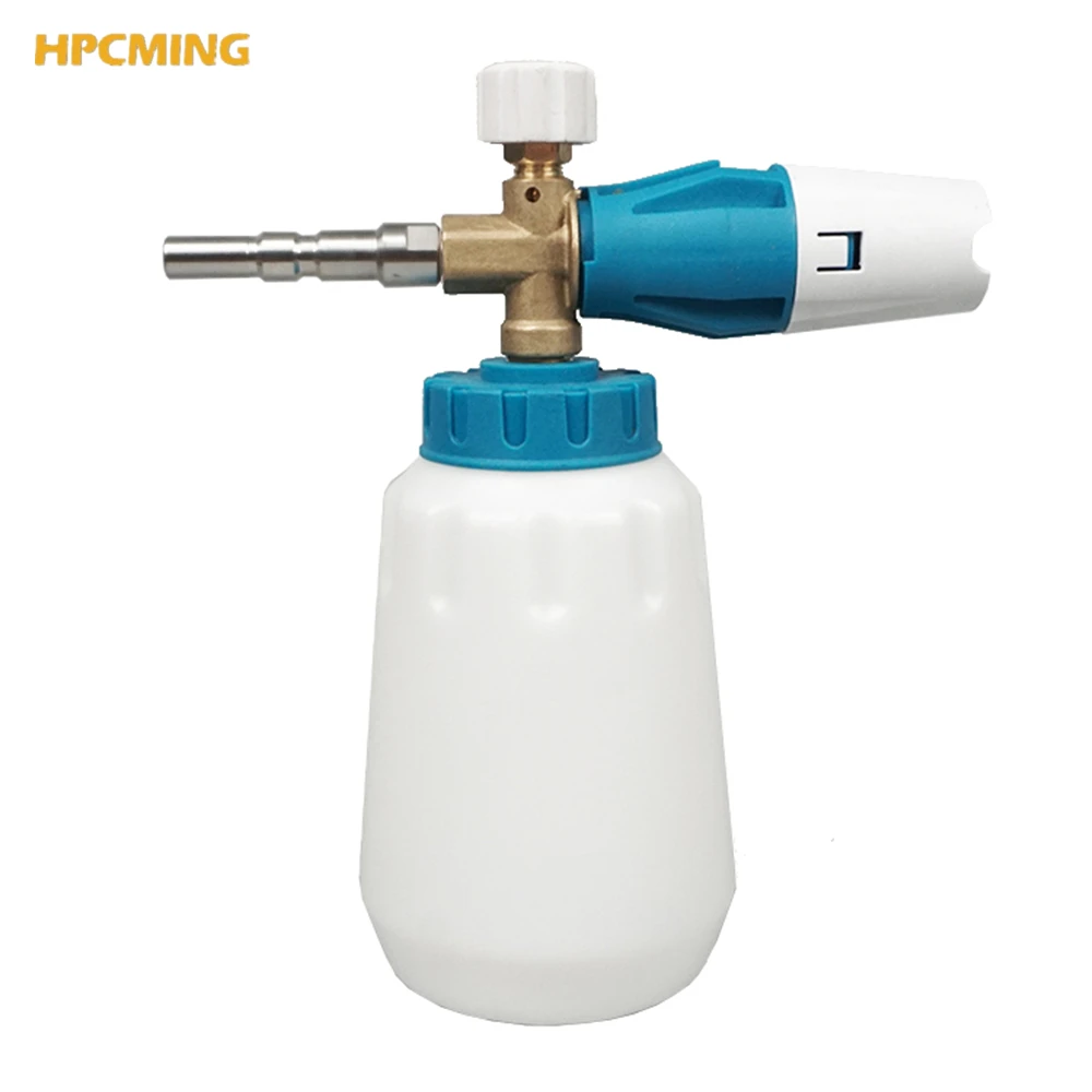 

HPCMING Car Wash Snow Foam Cannon For Nilfisk Kew/Karcher HD Pressure Washer Adjustable Lance Kit Foam Sprayer