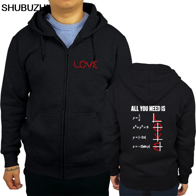 Модная Толстовка с принтом логотипа Мужской свитшот все что вам нужно это любовь