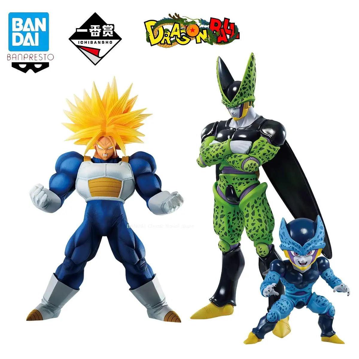Подлинная оригинальная Bandai Banpresto Ichiban Kuji Dragon Ball Fateful Showdown Trunks Cell Junior Аниме Модель