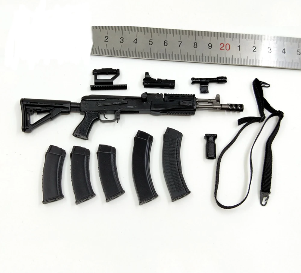 

1/6 VERYCOOL VCF-2058A VCF-2058B MISS Spetsnaz Russian Special Forces Female Soldier Weapon AK Clips Accessories Can't Be Fired