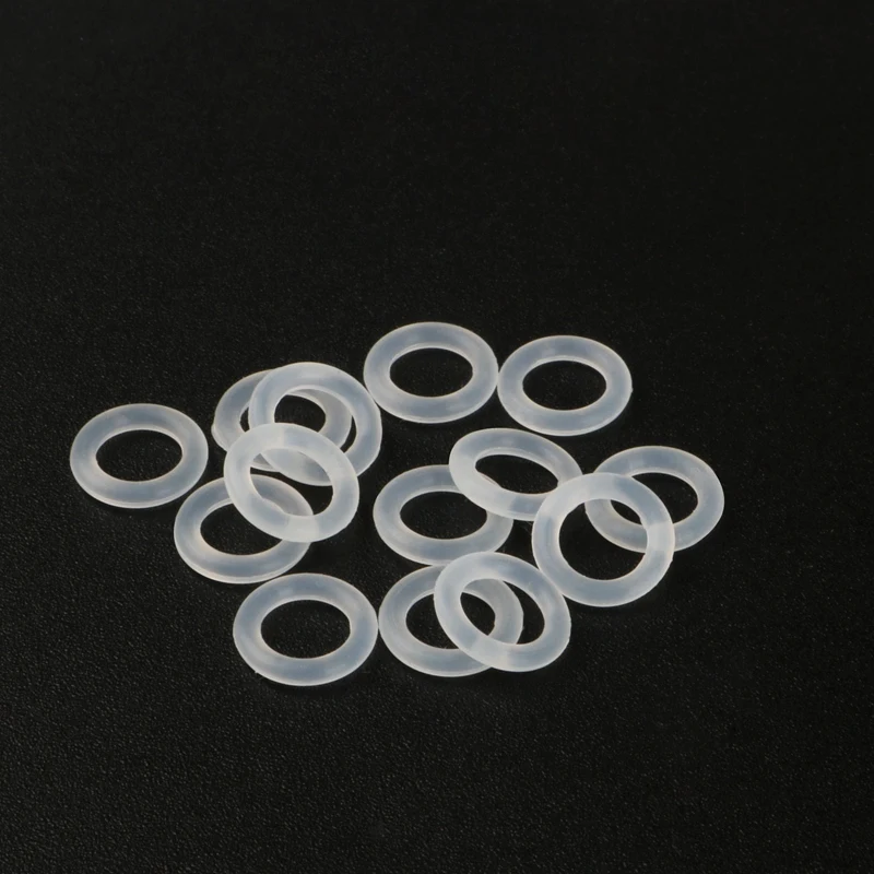 120 шт. белое резиновое кольцо для ключей шумоподавления амортизирующее