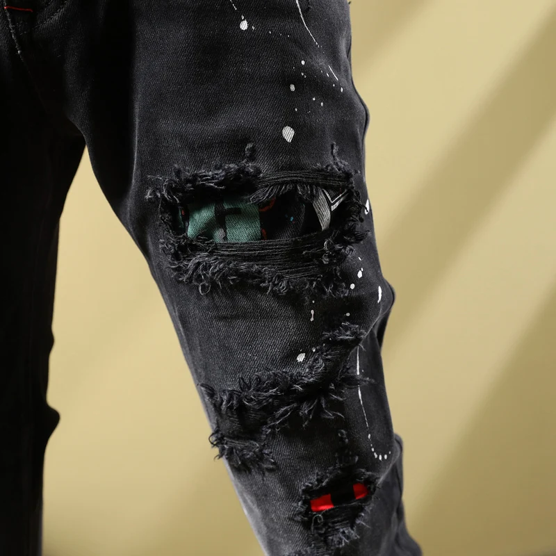 Рисунок 5 - Джинсы мужские Стрейчевые в стиле ретро