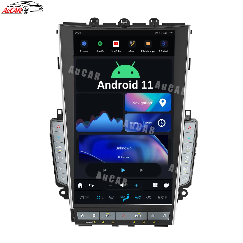 Головное устройство AuCar Mark6 Tesla Style Android для Infiniti Q50 Q50S Q60 Q60S 2014-2019 GPS Navi 1920*1080 13 6