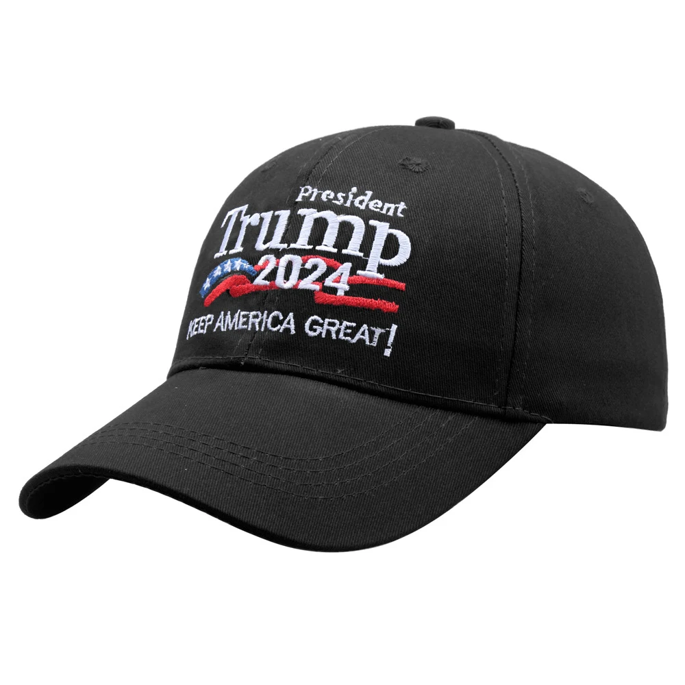 New Make America Great Again Trump Baseball Cap 2024 Republican  Embroidered  Hat Wholesale