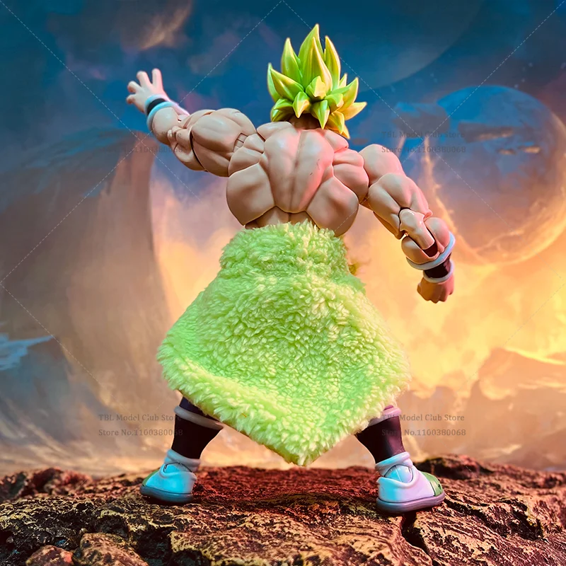 Фото В наличии 1/12 масштабная мужская одежда Hemline Dragon Ball Super Saiyan Broly японское аниме для SHF 6-дюймовая экшн-фигурка солдата №4