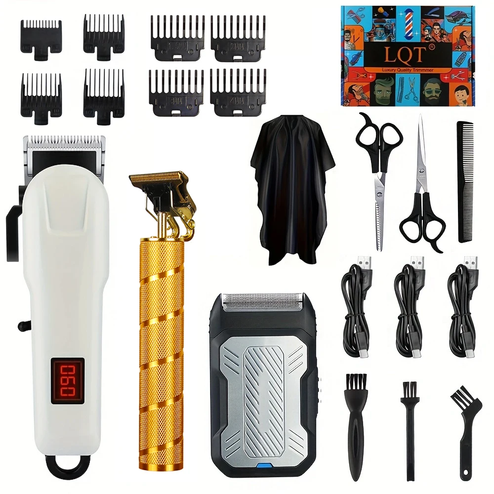 Машинка для стрижки волос регулируемая машинка с низким уровнем шума мужской