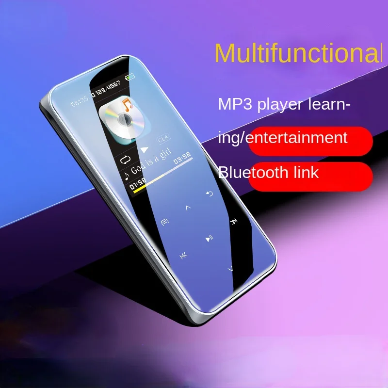 

M22 Recorder Bluetooth MP3 Player Portable Touch Button E-Book TF Card MP3player