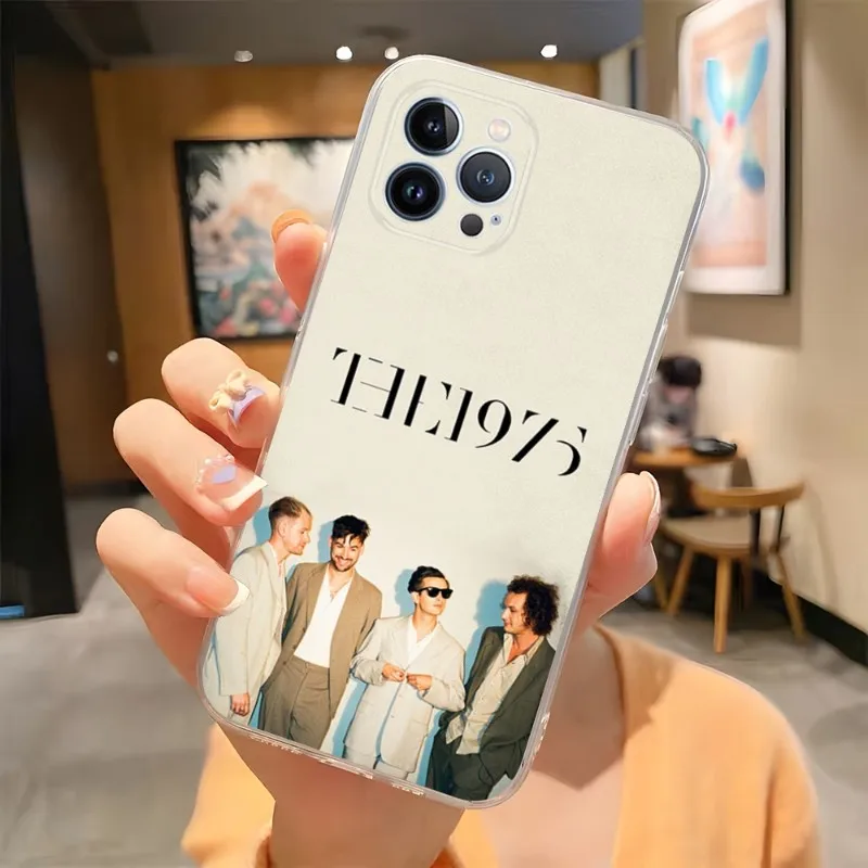 Чехол для телефона Band The 1975 года 2023 популярный прозрачный чехол Iphone 13Pro 11 12 14 Pro Max