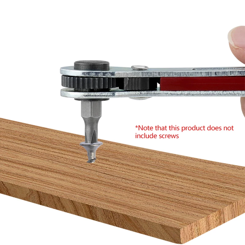 1 шт. двунаправленный ключ отвертки с храповым механизмом универсальный