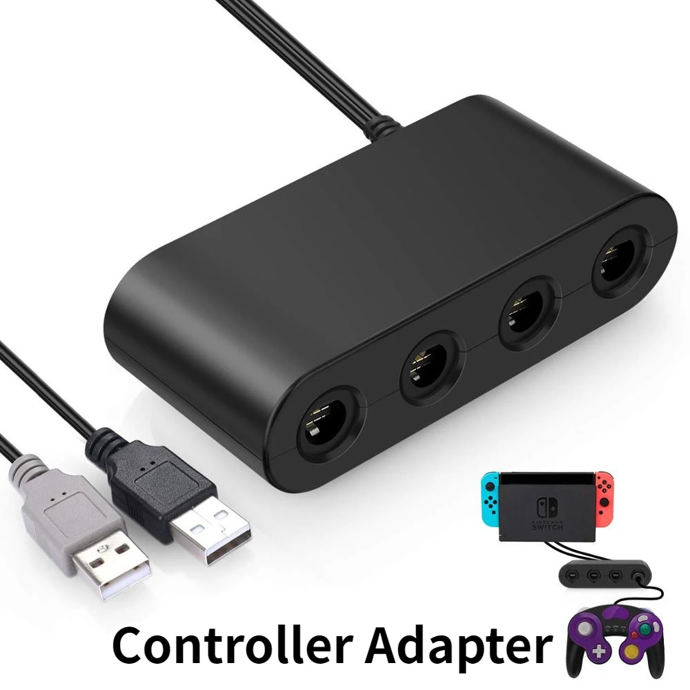 

Game Converter for GameCube GC Controller USB Adapter for Nintend Switch NGC/Wiiu/PC Star Fighting Support Dropshipping