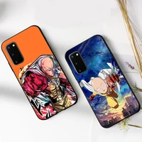 one punch man case for samsung galaxy s21 s22 s22ultra s7 edge s9 s20fe s10e s10 plus s20 note 9 8 20 10lite s8 silicone fundas