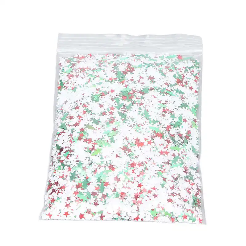 

Nail Art Glitter Nail Decoration 50g Attractive Christmas Safe for Home
