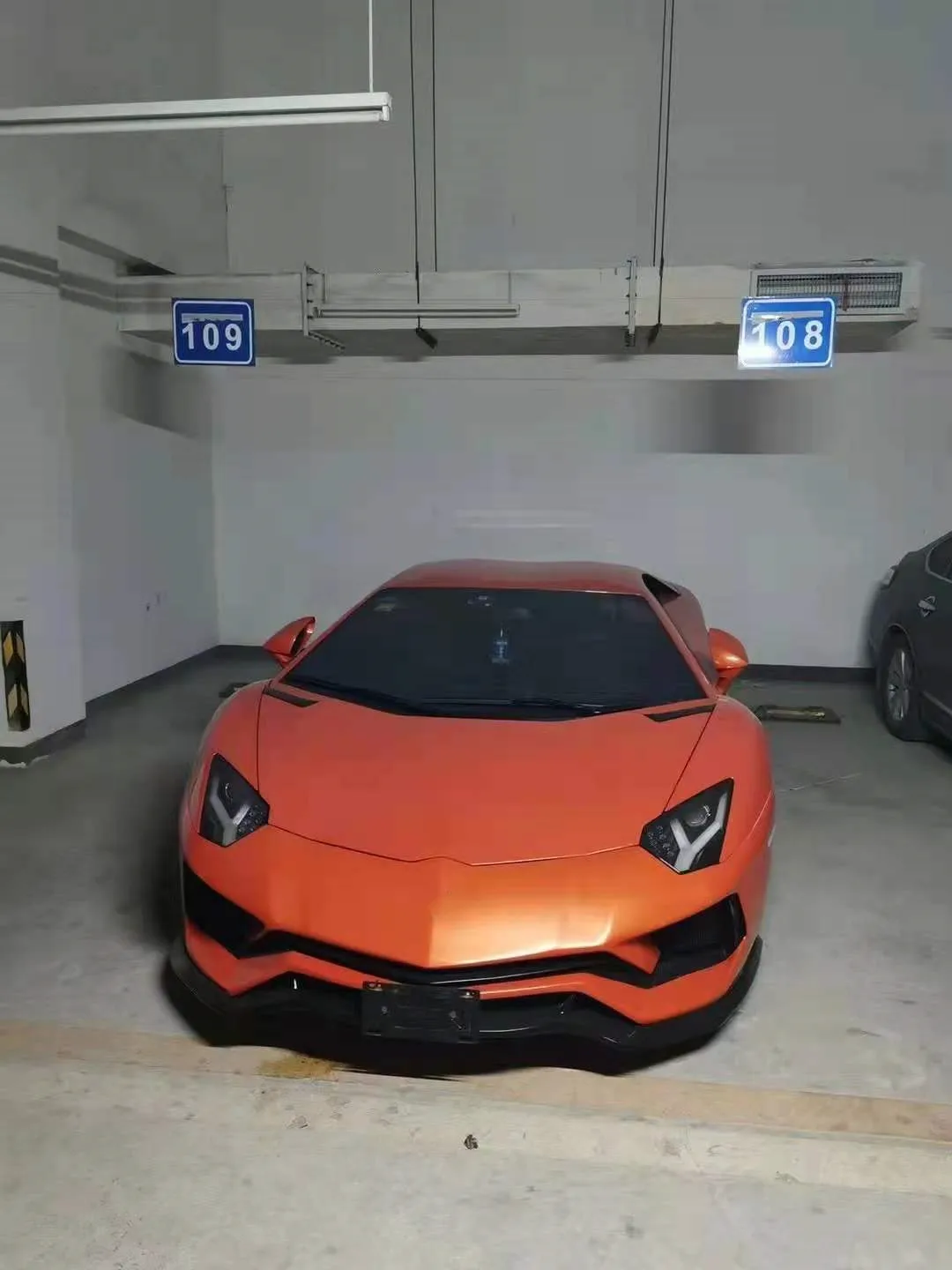 Заводская цена Oem стиль углеродный смешанный Стекловолоконный материал передний