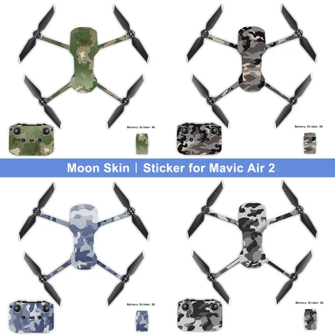 GAMEGENIXX камуфляжная пленка для DJI Mavic Air 2