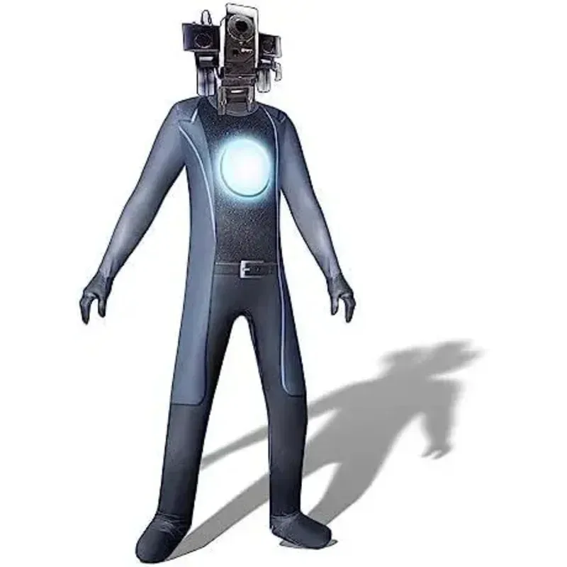 Новые колготки Skibidi Cos Одежда Комбинезон Детская игра Косплей Костюм Surveillance Man Vs Toilet Man2025c;5,v'8.d; (art.: 3920d2d385a09) - 3920d2d385a09