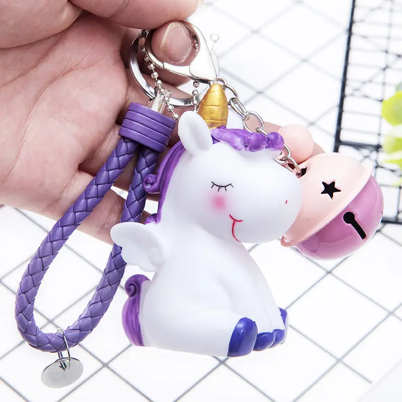 

Мультяшные милые брелки для ключей с куклой аниме, единорог, дораэмон, автомобильные брелки, шнурок, сумка, подвеска, автомобильные аксессуа...