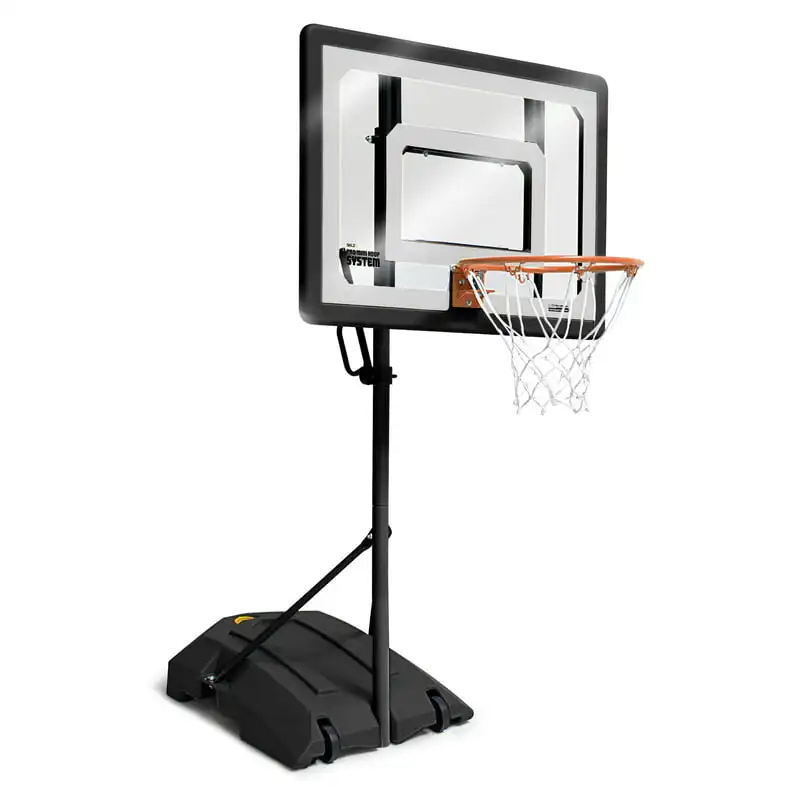 

Mini Portable Basketball System Hoop with Adjustable Height 3.5 to 7 Ft., Includes 7 In. Mini Ball Basketball Mini hoops Silent